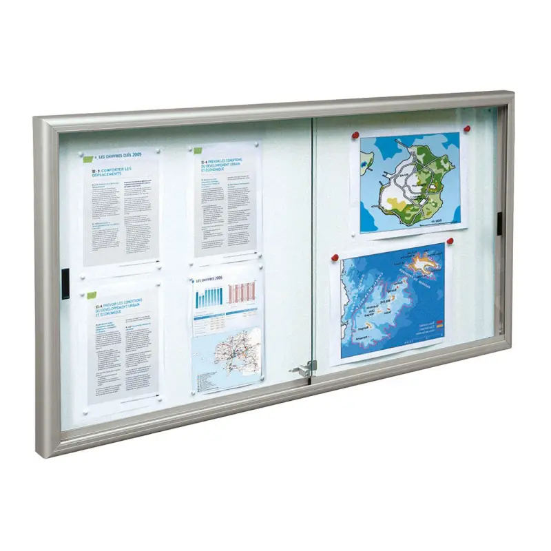 30 A4 display corridor noticeboard