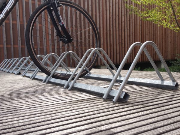 economy bike rack for garage freestanding floor mounted