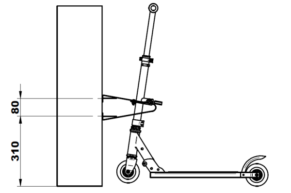 childrens scooter rack for schools installation guide