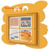 Teddy Bear shaped outdoor noticeboard 4A4 display