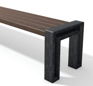 Hyde park recycled plastic bench best price