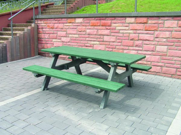 composite picnic table birkacre recycled plastic table