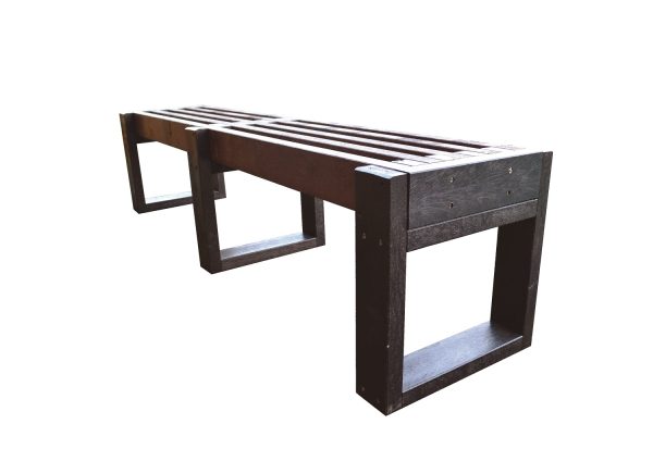 Recycled Plastic Stratton Backless Bench 1800mm